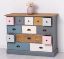 Chest of drawers with 13 drawers