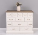 Chest of drawers with 13 drawers