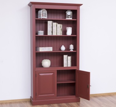 Bookcase with 2 doors