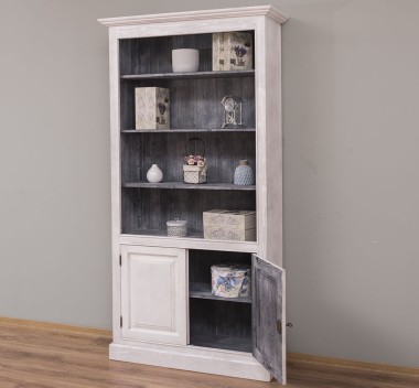 Bookcase with 2 doors