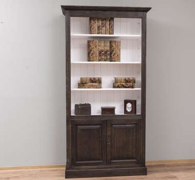 Bookcase with 2 doors