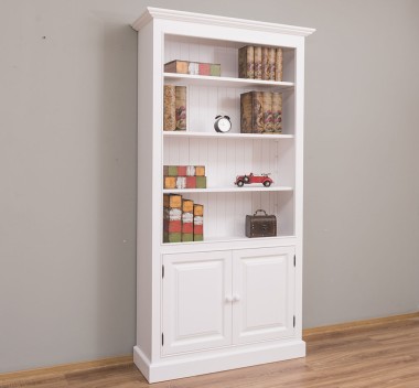 Bookcase with 2 doors