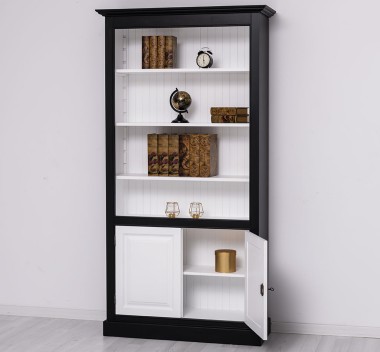 Bookcase with 2 doors