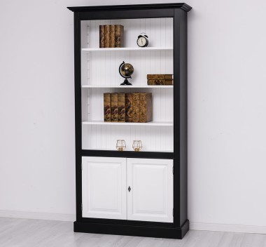 Bookcase with 2 doors