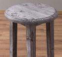 Bar stool with round top