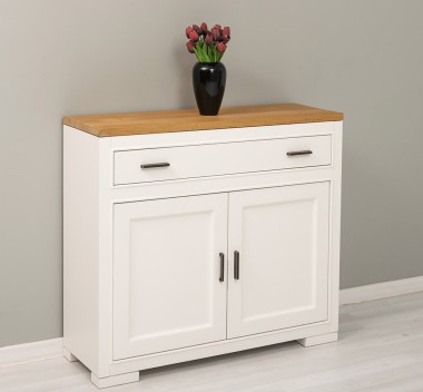 Chest of 2 doors and 1 drawer Pure,  drawer on metal rail