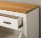 Chest of 2 doors and 1 drawer Pure,  drawer on metal rail