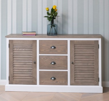 Buffet with 2 doors and 3 drawers, Shutter Collection