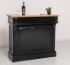 Bar counter with winerack, oak top - Color Top_P061- Color Corp_P150 - DOUBLE COLORED