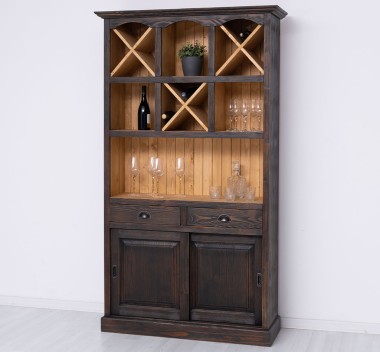 Bar furniture with bottle holder