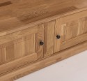 Coat hanger 2 doors oak