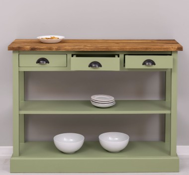 Console with 3 drawers, 1 shelf