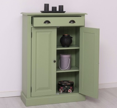 Cabinet with drawer, 2 doors and 1 drawer