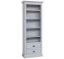 Bookcase with 2 drawers, open shelf