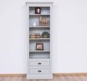 Bookcase with 2 drawers, open shelf