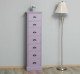 Narrow chest of drawers with 7 drawers