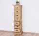 Narrow chest of drawers with 7 drawers