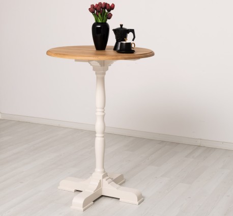 Bar table with round top...