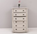 Chest of drawers with 6 curved drawers, Directoire Collection