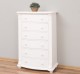 Chest of drawers with 6 curved drawers, Directoire Collection