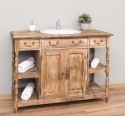 Bathroom cabinet for sink with 2 doors and 2 shelves - the sink is not included in the price