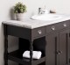 Bathroom cabinet for sink with 2 doors and 2 shelves - the sink is not included in the price