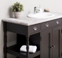 Bathroom cabinet for sink with 2 doors and 2 shelves - the sink is not included in the price