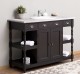 Bathroom cabinet for sink with 2 doors and 2 shelves - the sink is not included in the price