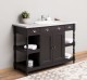 Bathroom cabinet for sink with 2 doors and 2 shelves - the sink is not included in the price