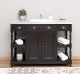 Bathroom cabinet for sink with 2 doors and 2 shelves - the sink is not included in the price