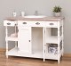 Bathroom cabinet for sink with 2 doors and 2 shelves - the sink is not included in the price