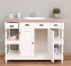 Bathroom cabinet for sink with 2 doors and 2 shelves - the sink is not included in the price