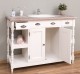 Bathroom cabinet for sink with 2 doors and 2 shelves - the sink is not included in the price