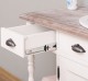 Bathroom cabinet for sink with 2 doors and 2 shelves - the sink is not included in the price