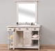 Bathroom cabinet for sink with 2 doors and 2 shelves - the sink is not included in the price