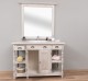 Bathroom cabinet for sink with 2 doors and 2 shelves - the sink is not included in the price