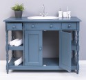 Bathroom cabinet for sink with 2 doors and 2 shelves - the sink is not included in the price