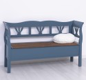 Large bench, oak top