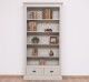 Bookcase with 2 drawers, open shelf