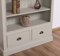 Bookcase with 2 drawers, open shelf