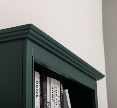 Bookcase with 2 drawers, open shelf