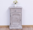 Nightstand with 1 door and 1 drawer