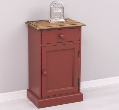 Nightstand with 1 door and 1 drawer