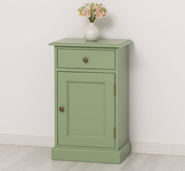 Nightstand with 1 door and 1 drawer