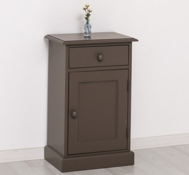 Nightstand with 1 door and 1 drawer