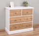 Chest of drawers with 2 narrow drawers + 2 wide drawers