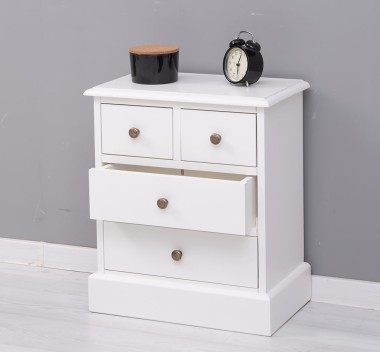 Nightstand with 4 drawers