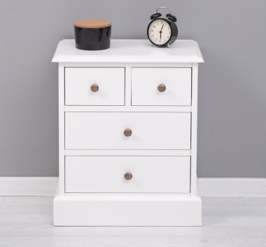 Nightstand with 4 drawers