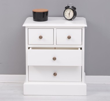 Nightstand with 4 drawers