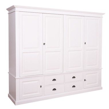 Cabinet with 4 + 2 doors, 4 drawers